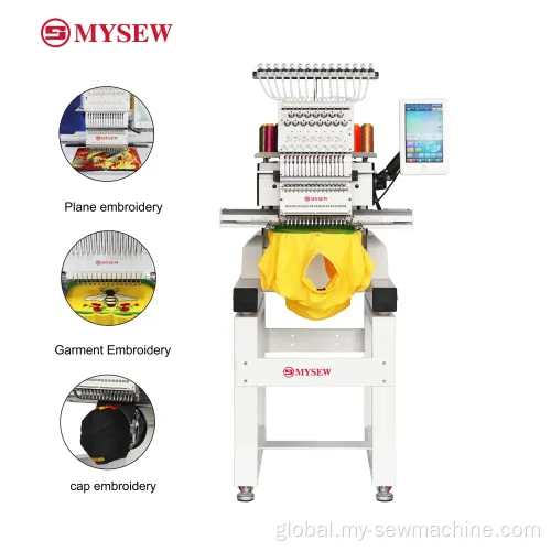 Single Head Computer Embroidery Machine Multi Single Head Hat Cap Computerized Embroidery Machine Factory